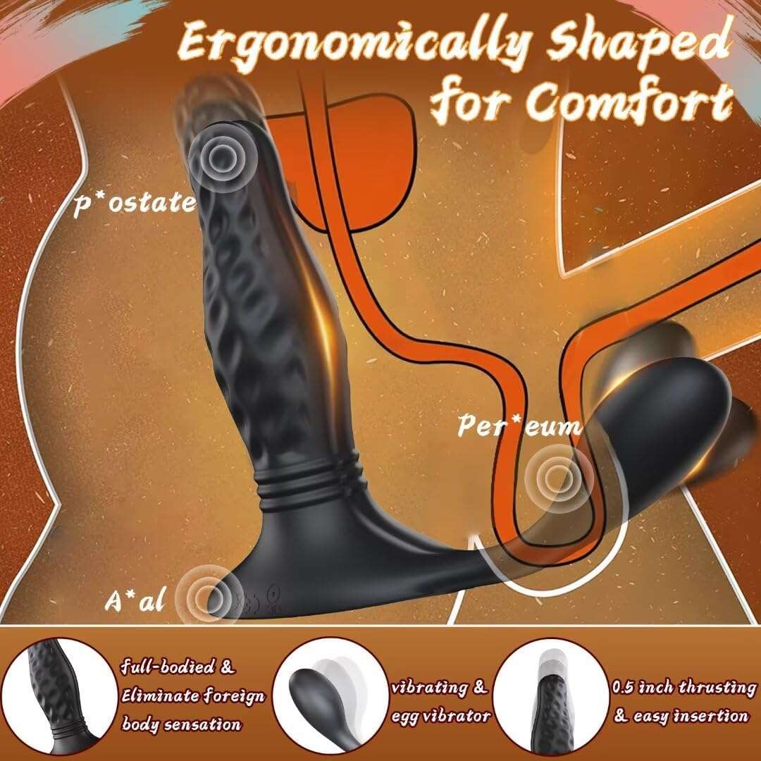 PowerPeak Remote Control Prostate Massager Anal Vibrator - SinfulX