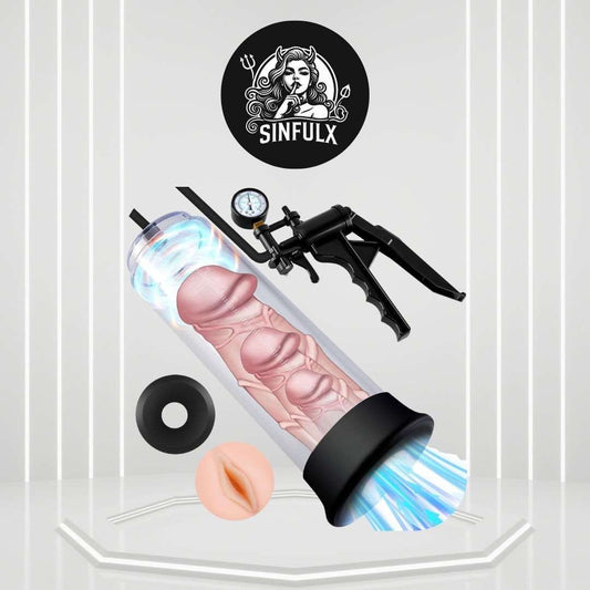 PowerPull Manual Penis Enlargement Pump - SinfulX