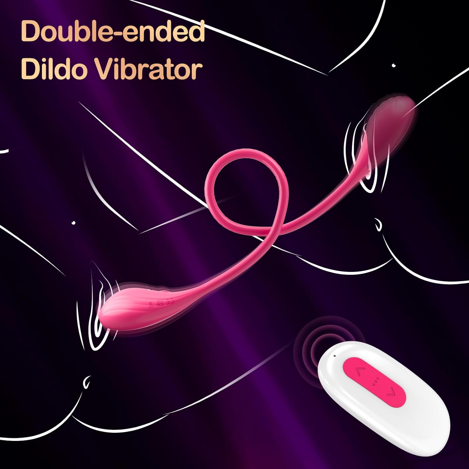 Powerful Dual Pleasure Couples Vibrator - SinfulX