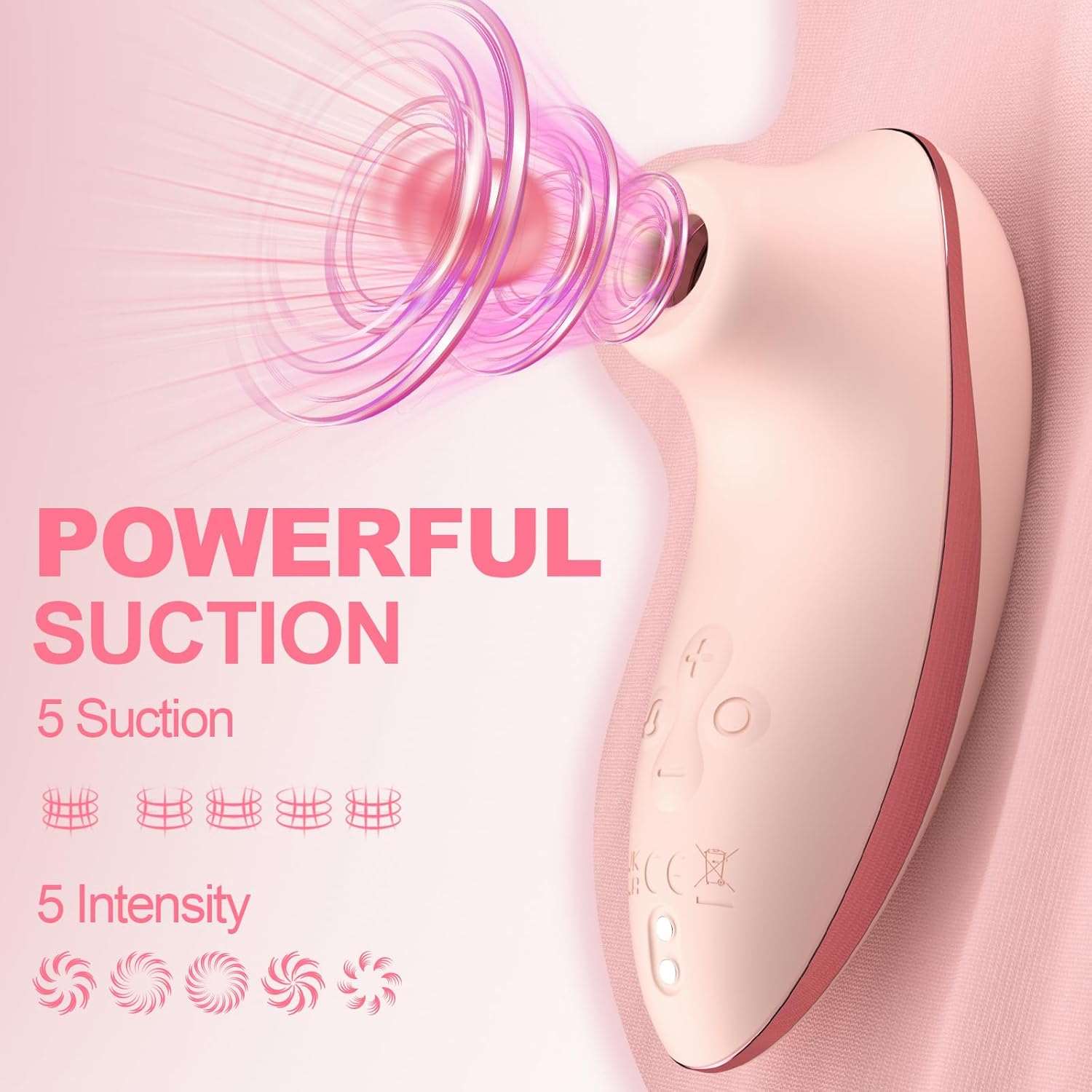 PrecisionPulse Clitoral Suction Vibrator - SinfulX