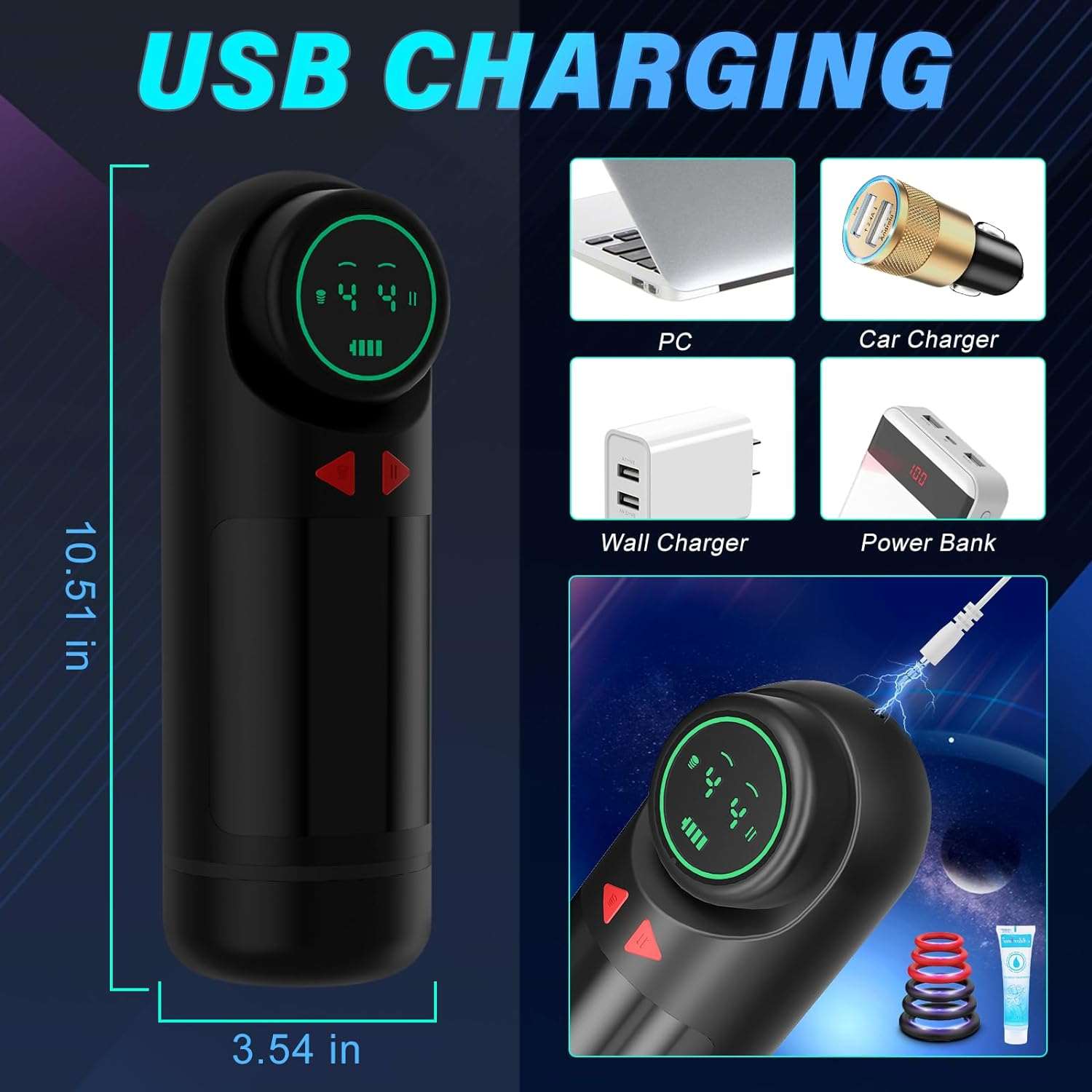PrimeTunnel Automatic Penis Pump Masturbator - SinfulX