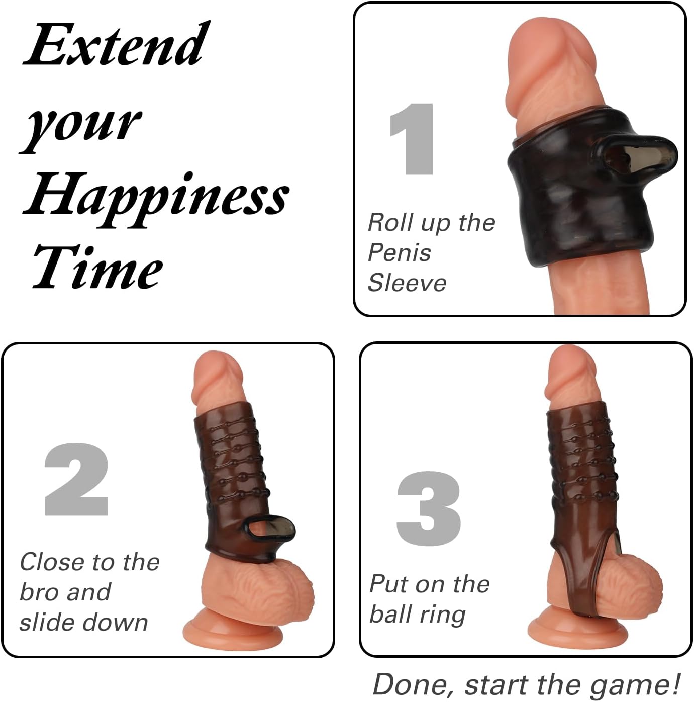 ProgressiveGrip Training Penis Sleeve Set_SinfulX_premium_sex_toys