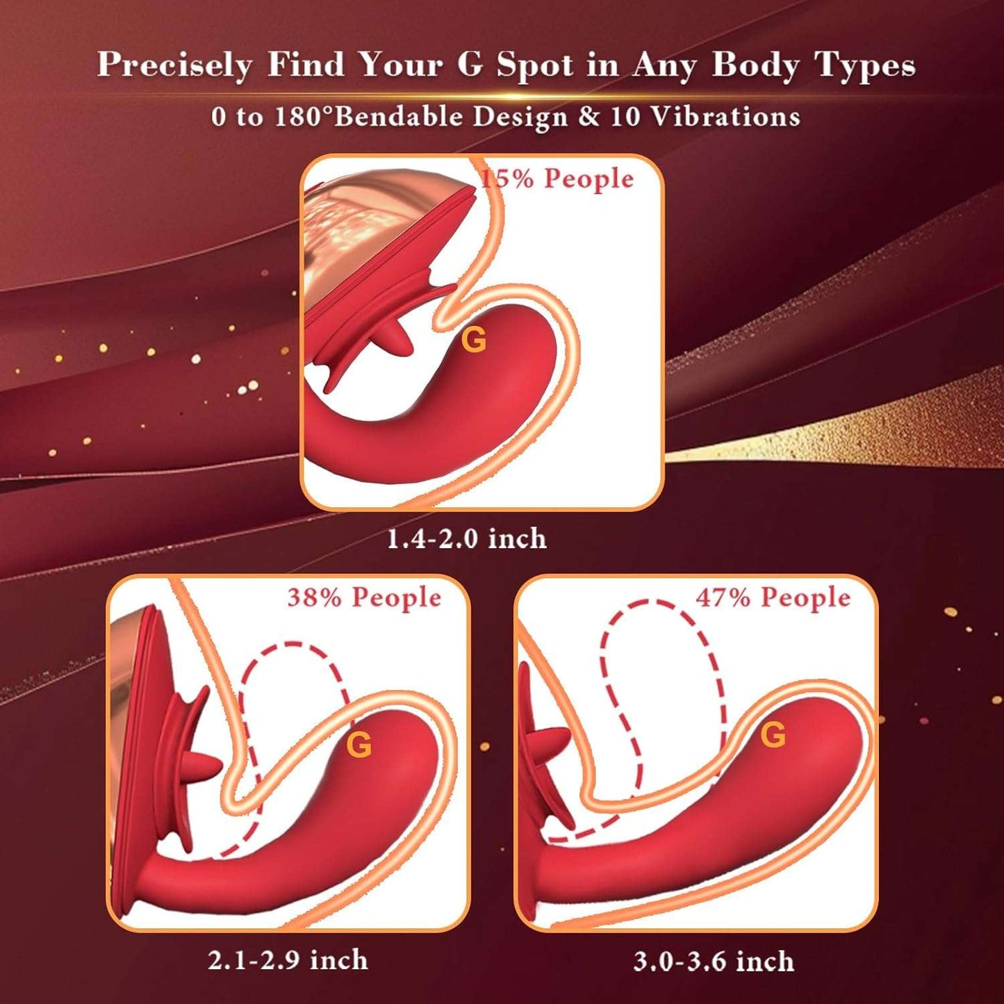 PulseDuo Dual - Target G - Spot & Clit Vibrator - SinfulX