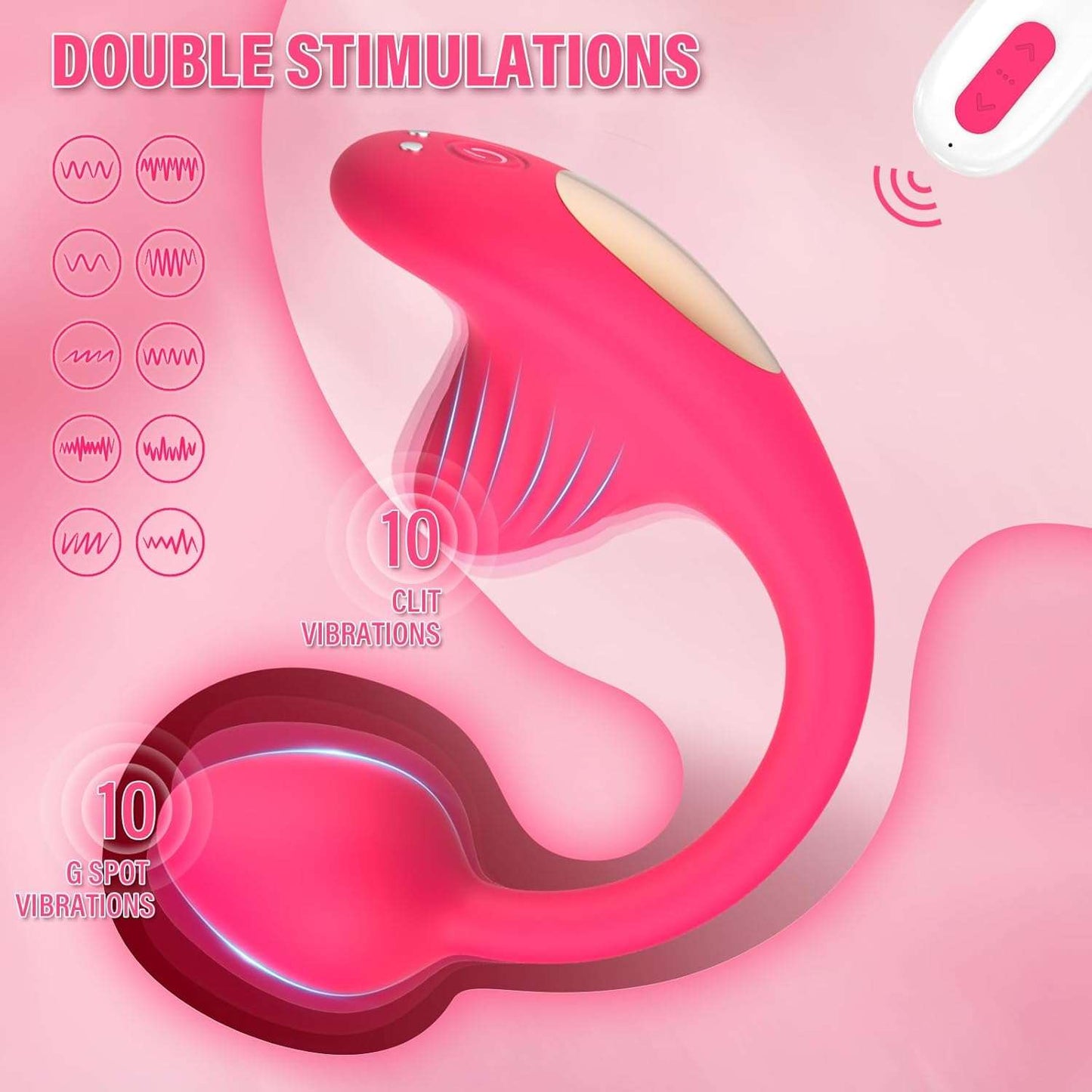 PulseEgg Bullet Clit & G - Spot Stimulator - SinfulX