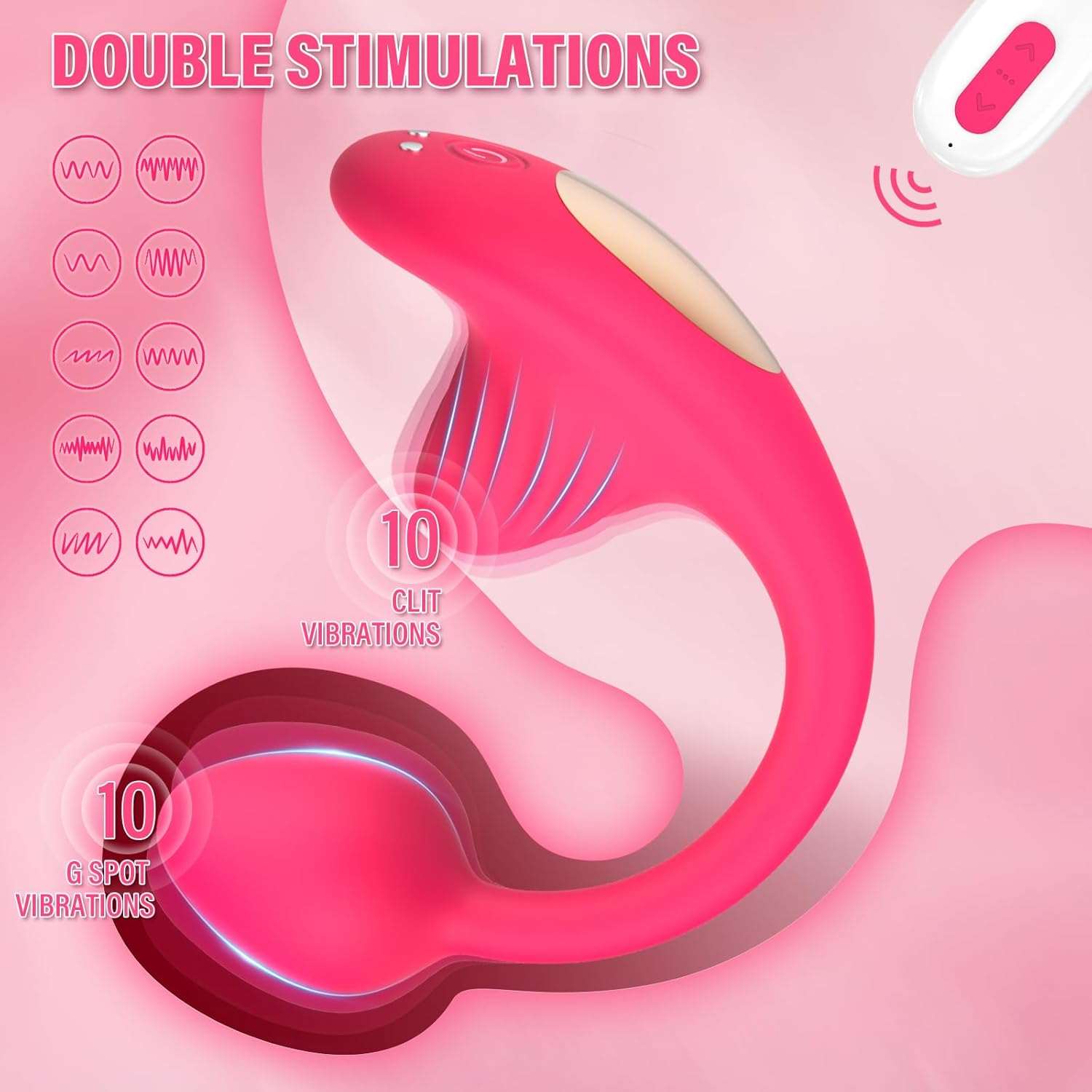 PulseEgg Bullet Clit & G - Spot Stimulator - SinfulX