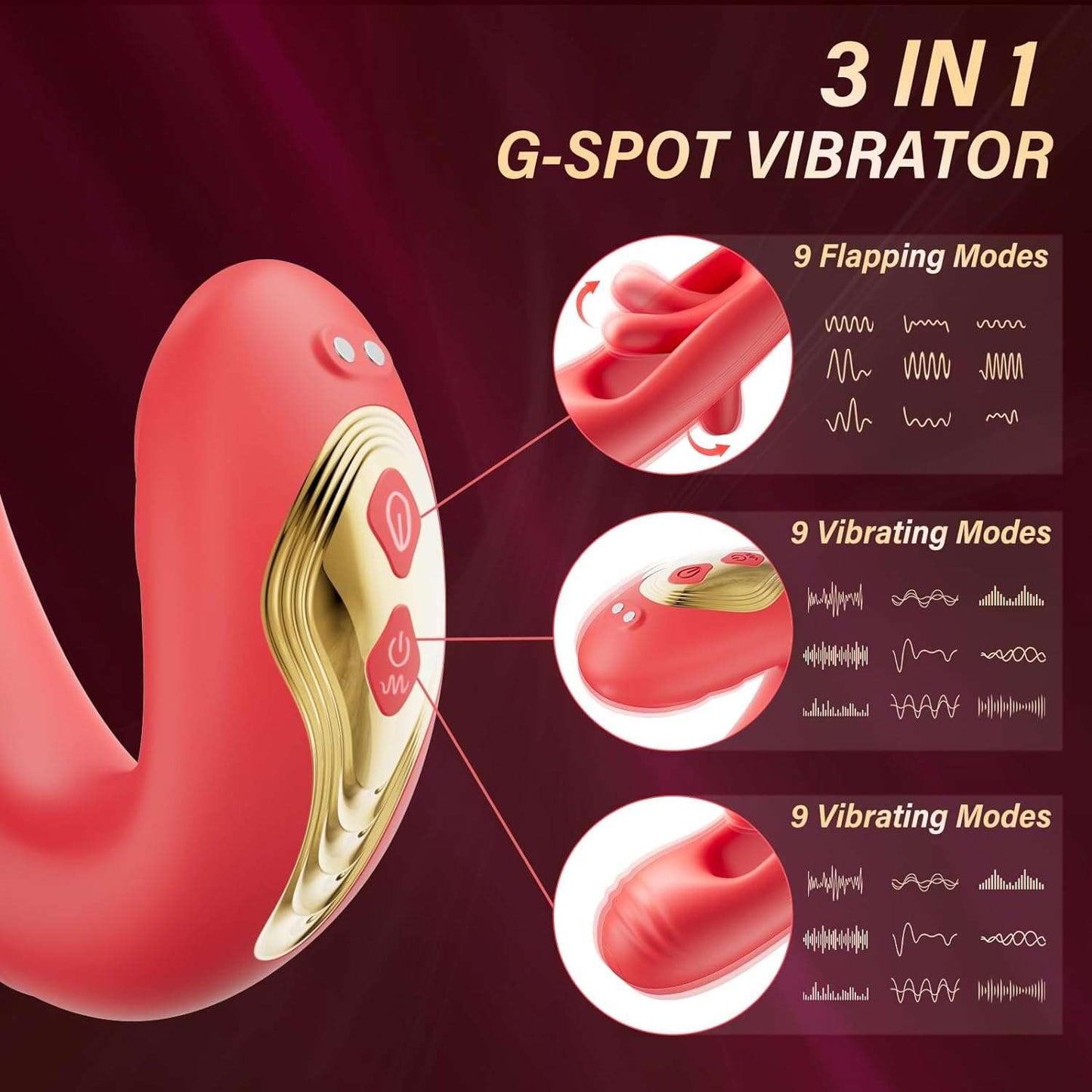 PulseFlutter G - Spot Clitoral Vibrator - SinfulX