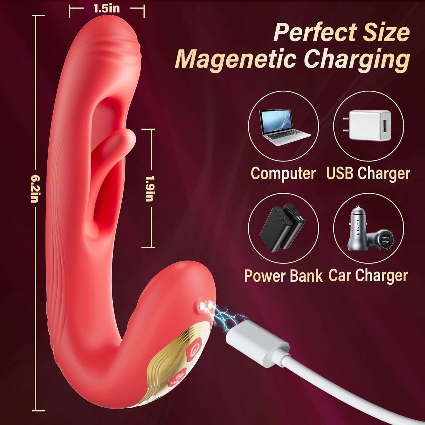 PulseFlutter G - Spot Clitoral Vibrator - SinfulX