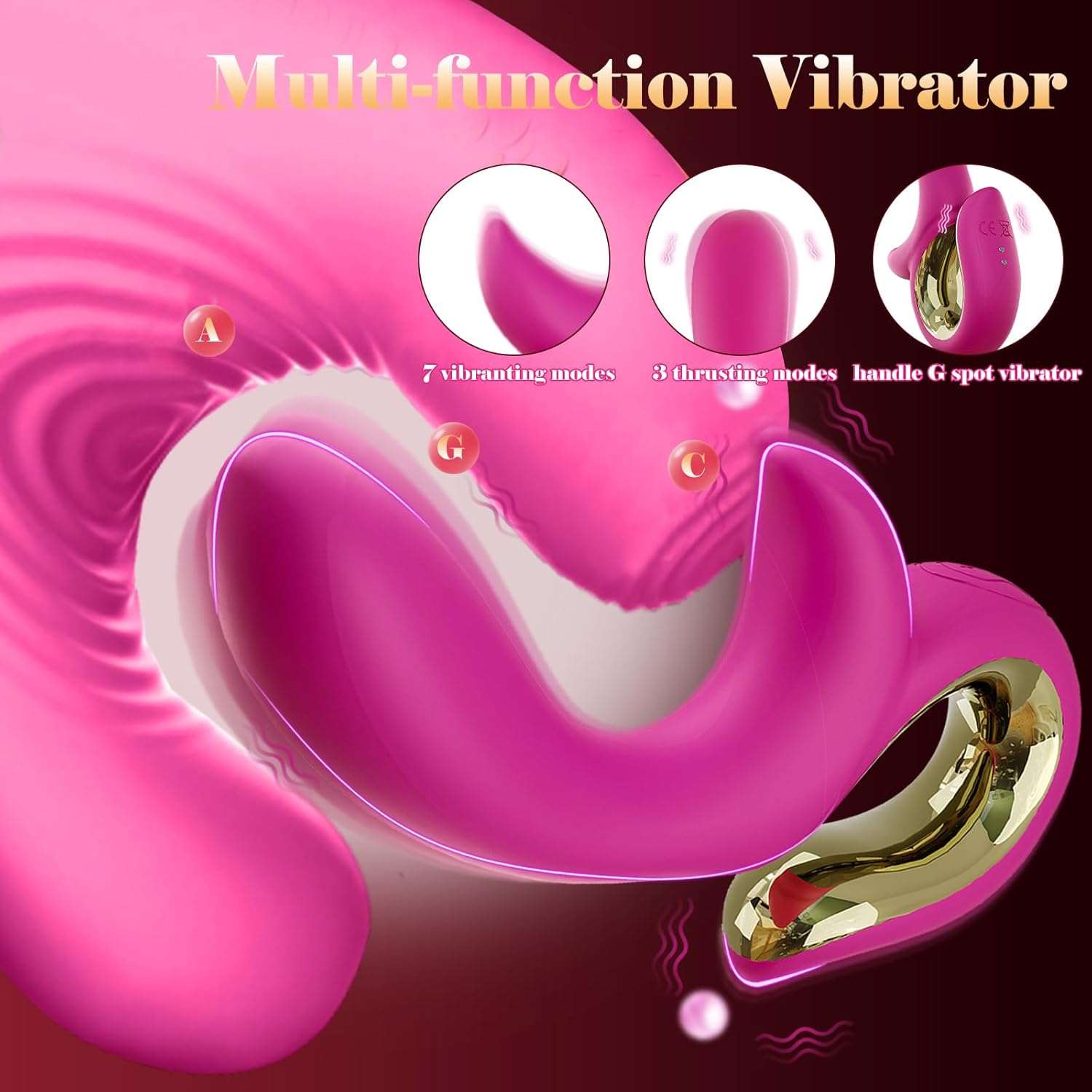 PulseMotion G - Spot Dildo Vibrator - SinfulX