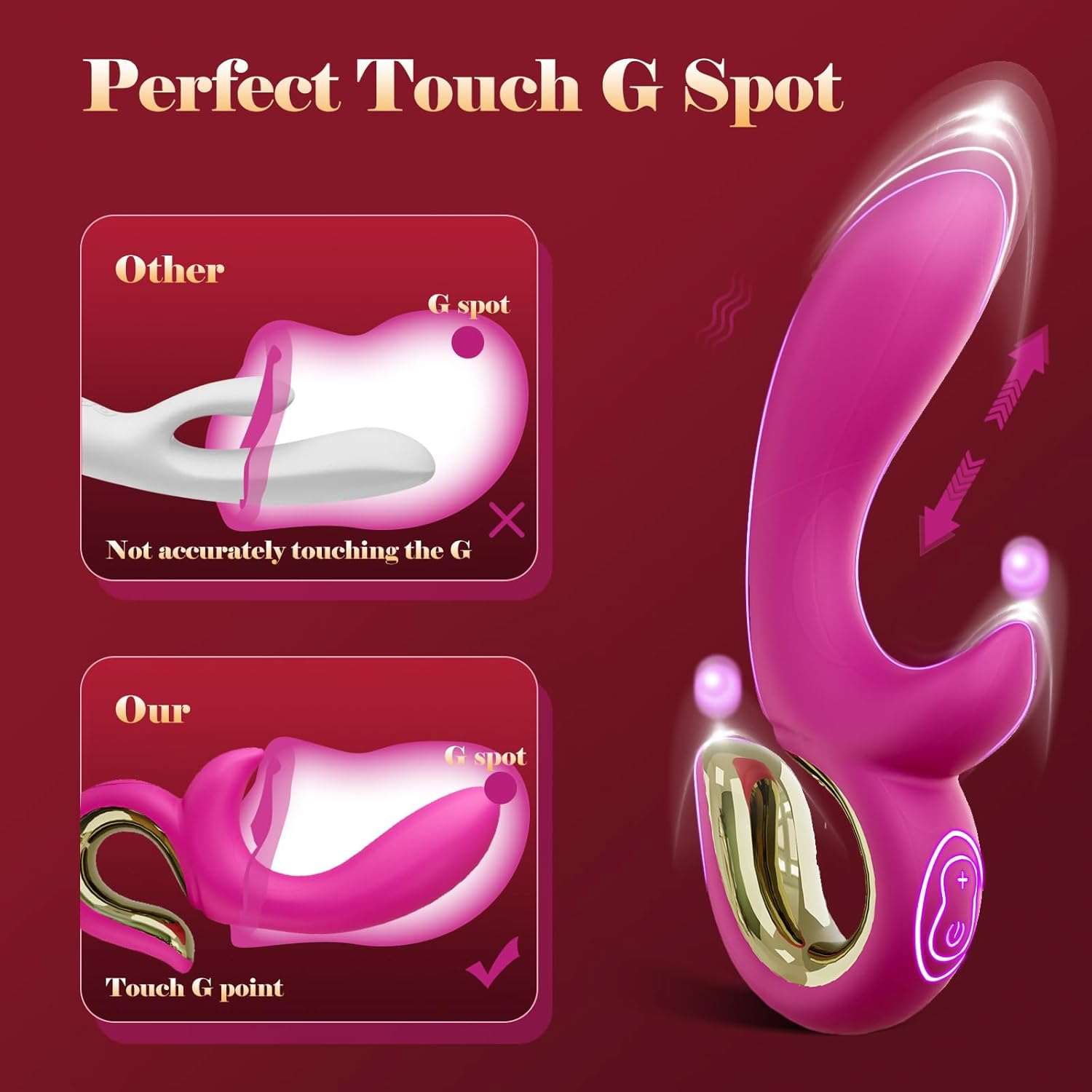 PulseMotion G - Spot Dildo Vibrator - SinfulX