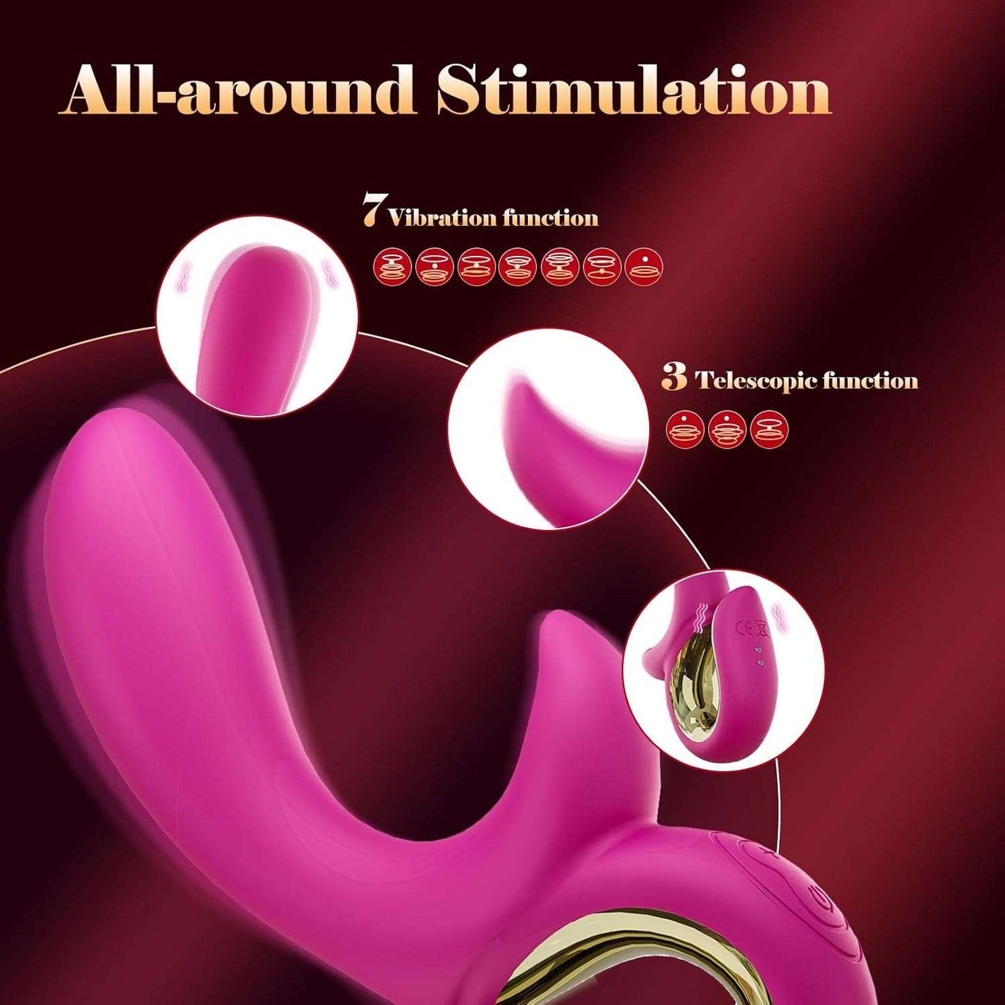 PulseMotion G - Spot Dildo Vibrator - SinfulX