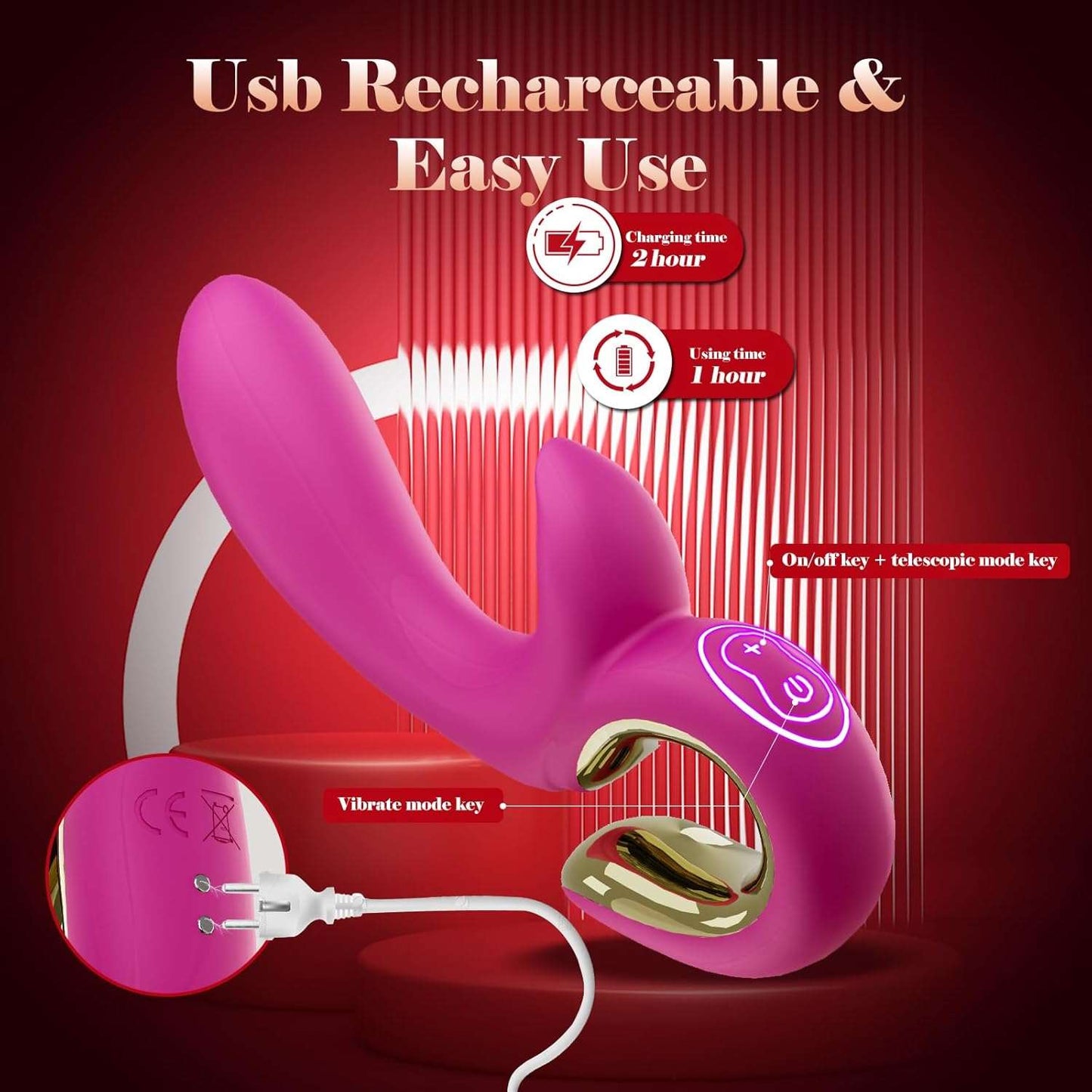 PulseMotion G - Spot Dildo Vibrator - SinfulX