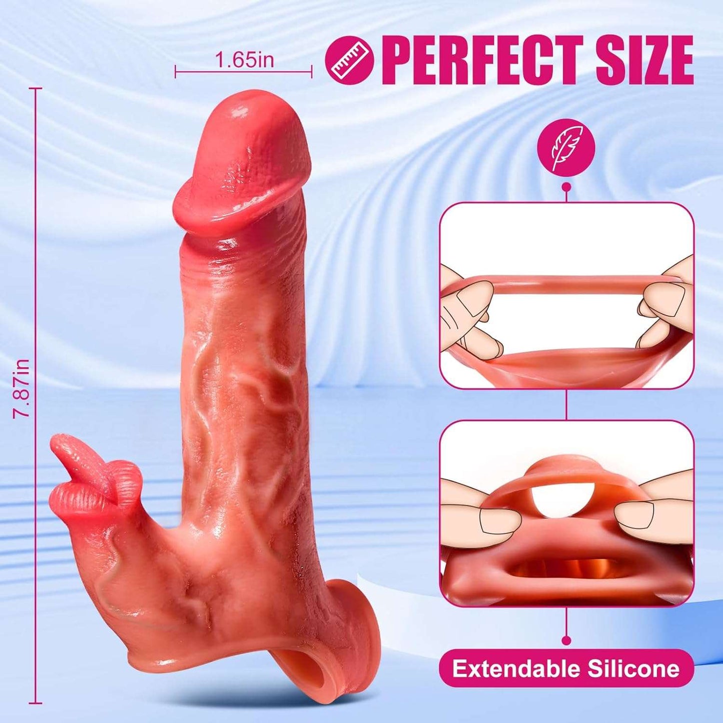 PulsePilot Remote Control Rabbit Thrusting Dildo_SinfulX_premium_sex_toys