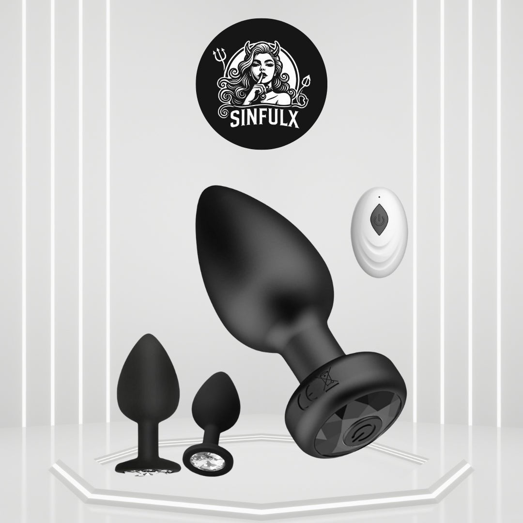 PulseReach Anal Plug Prostate Massager Training Set - SinfulX