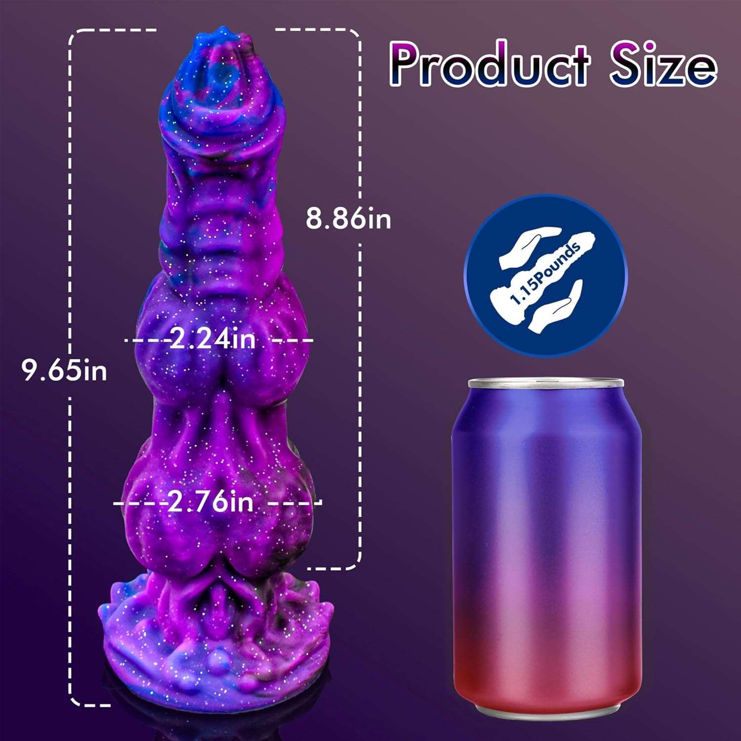 PureEden 9.6" Monster Fantasy Dildo - SinfulX