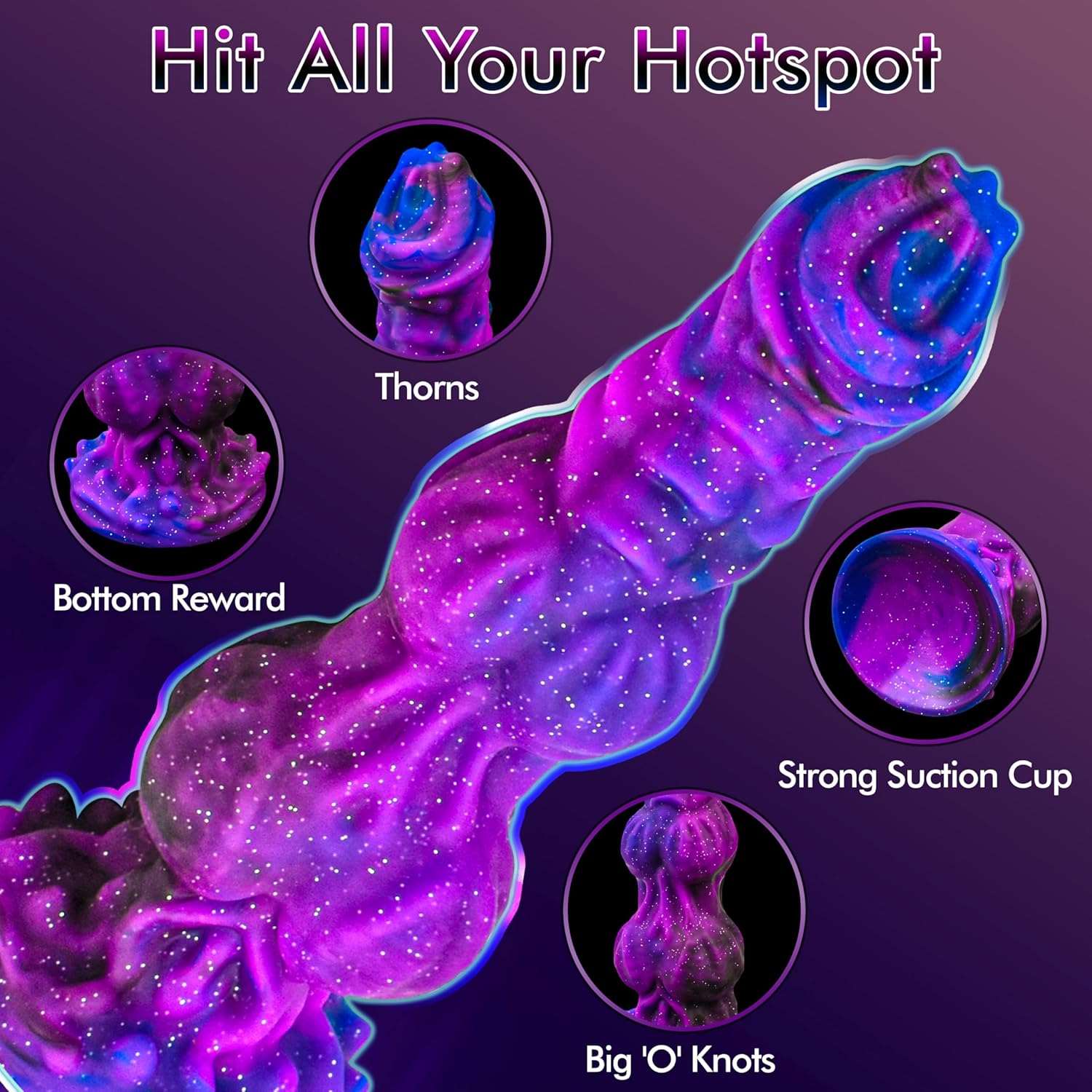 PureEden 9.6" Monster Fantasy Dildo - SinfulX