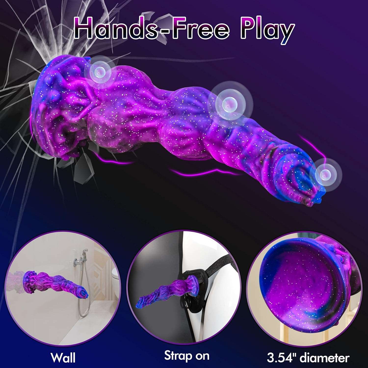 PureEden 9.6" Monster Fantasy Dildo - SinfulX