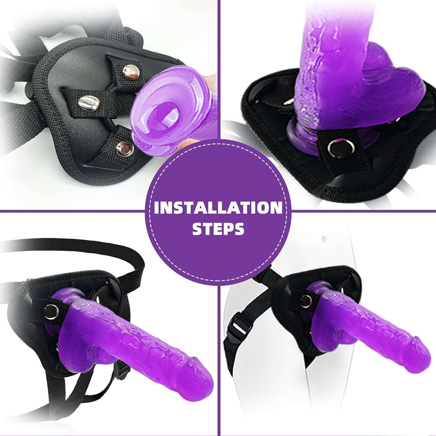 PurplePursuit Multi Play Strap-On Dildo_SinfulX_premium_sex_toys