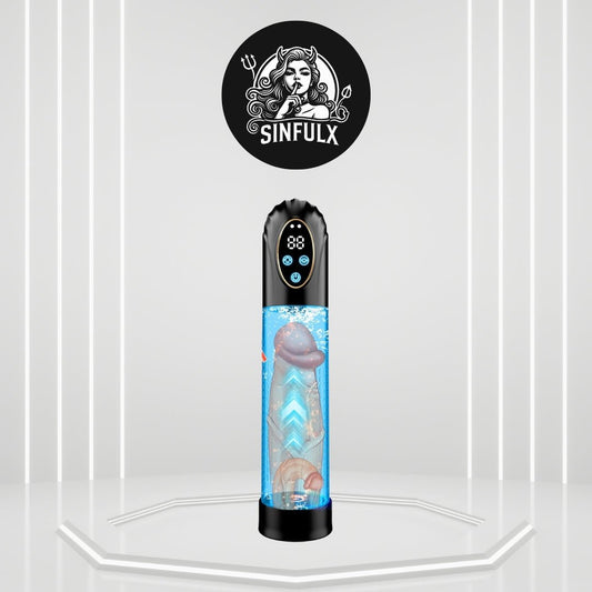 RaptureVault Electric Penis Pump Vacuum Enlarger - SinfulX