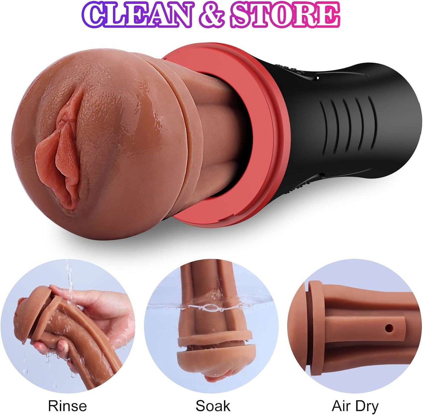 RealTouch Pocket Pussy Fleshlight Masturbator_SinfulX_premium_sex_toys