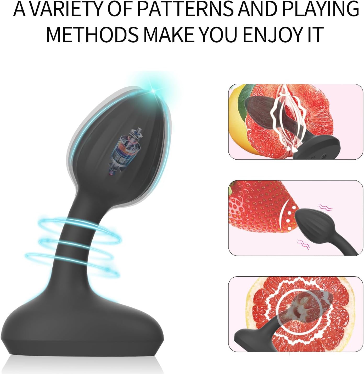 RhythmEmbrace Remote Control Prostate Massager Anal Plug_SinfulX_premium_sex_toys