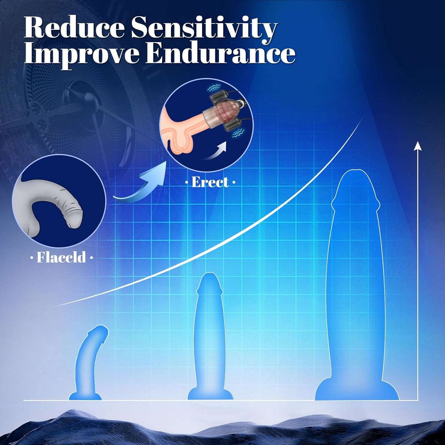 RippleGlow Endurance Boost Male Masturbator - SinfulX