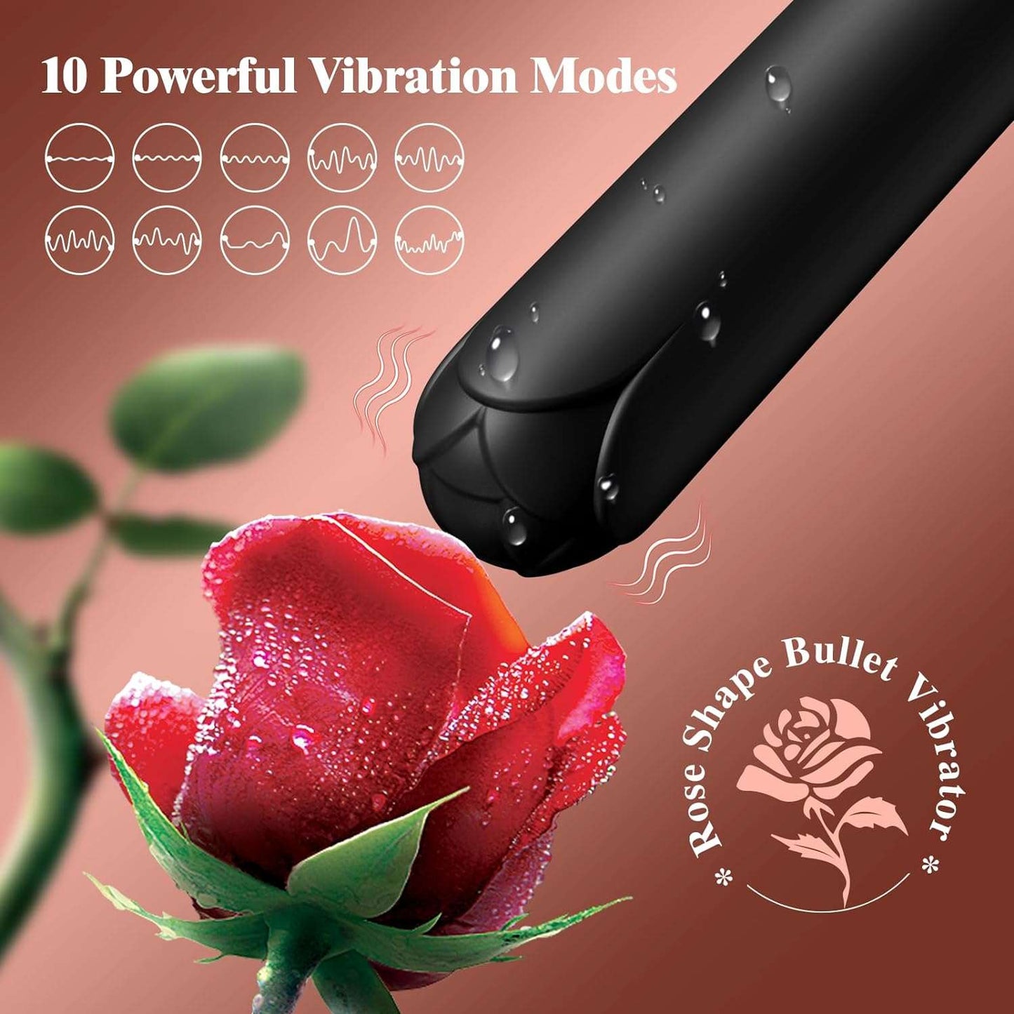 RosePulse Bullet Vibrator - SinfulX