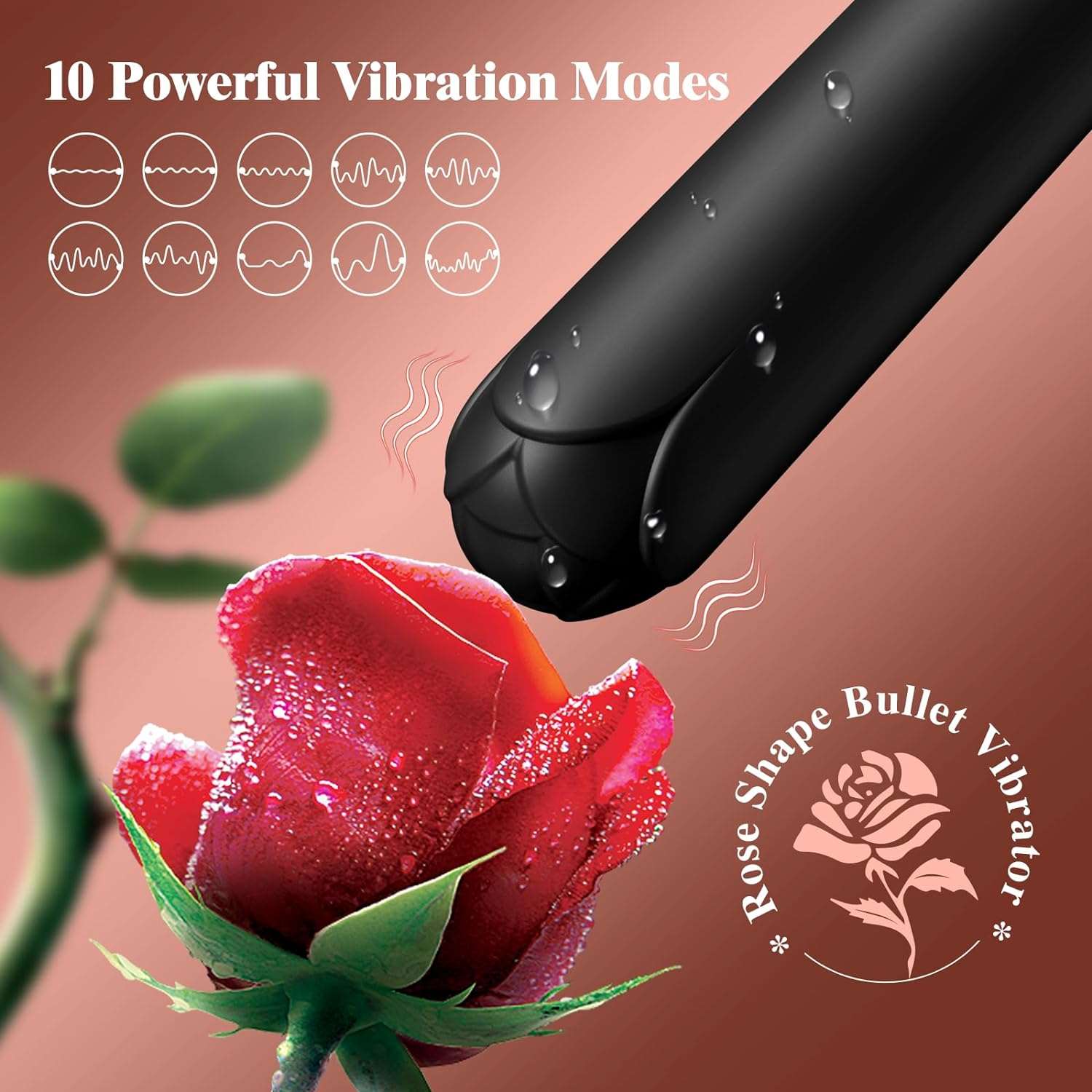 RosePulse Bullet Vibrator - SinfulX