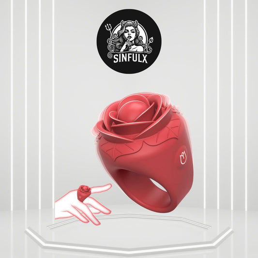 RoseRing Mini Penis & Clitoral Vibrator - SinfulX