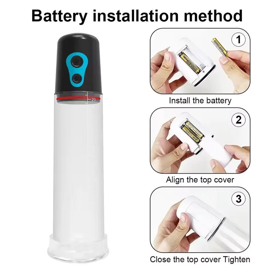 PowerDual Automatic Electric Penis Pump Trainer - SinfulX - Personal Care > Sexual Wellness > Penis Pump