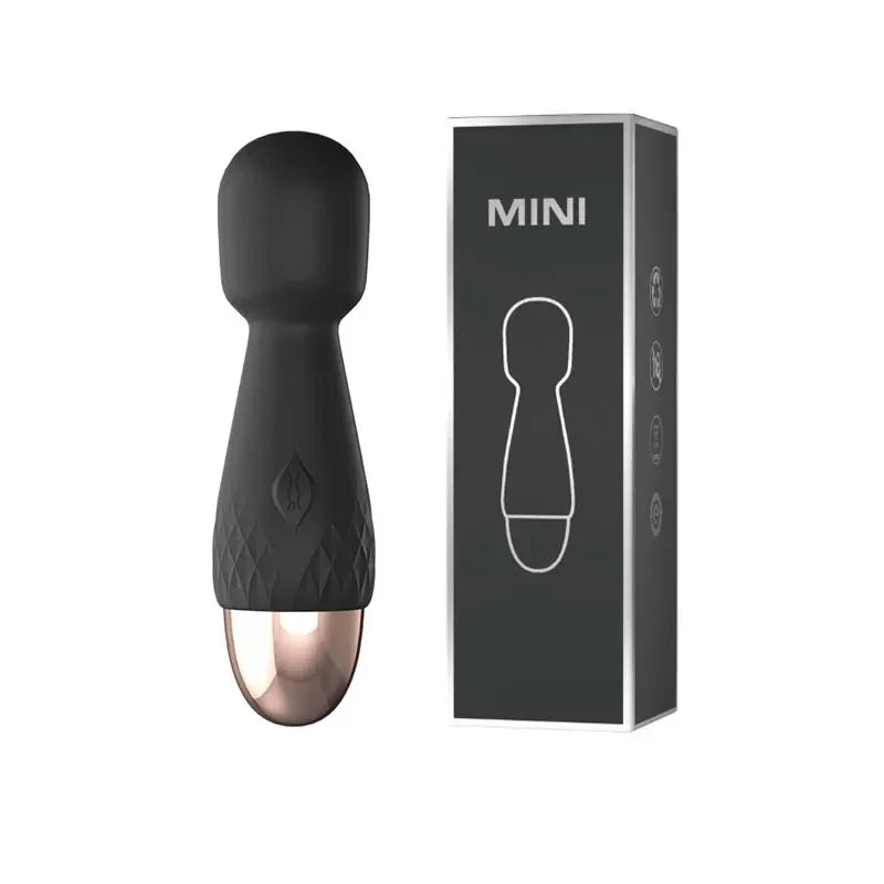 MiniVolt Mini Dual Sided Wand Vibrator 10 Modes - SinfulX - Personal Care > Sexual Wellness > Wand Vibrator