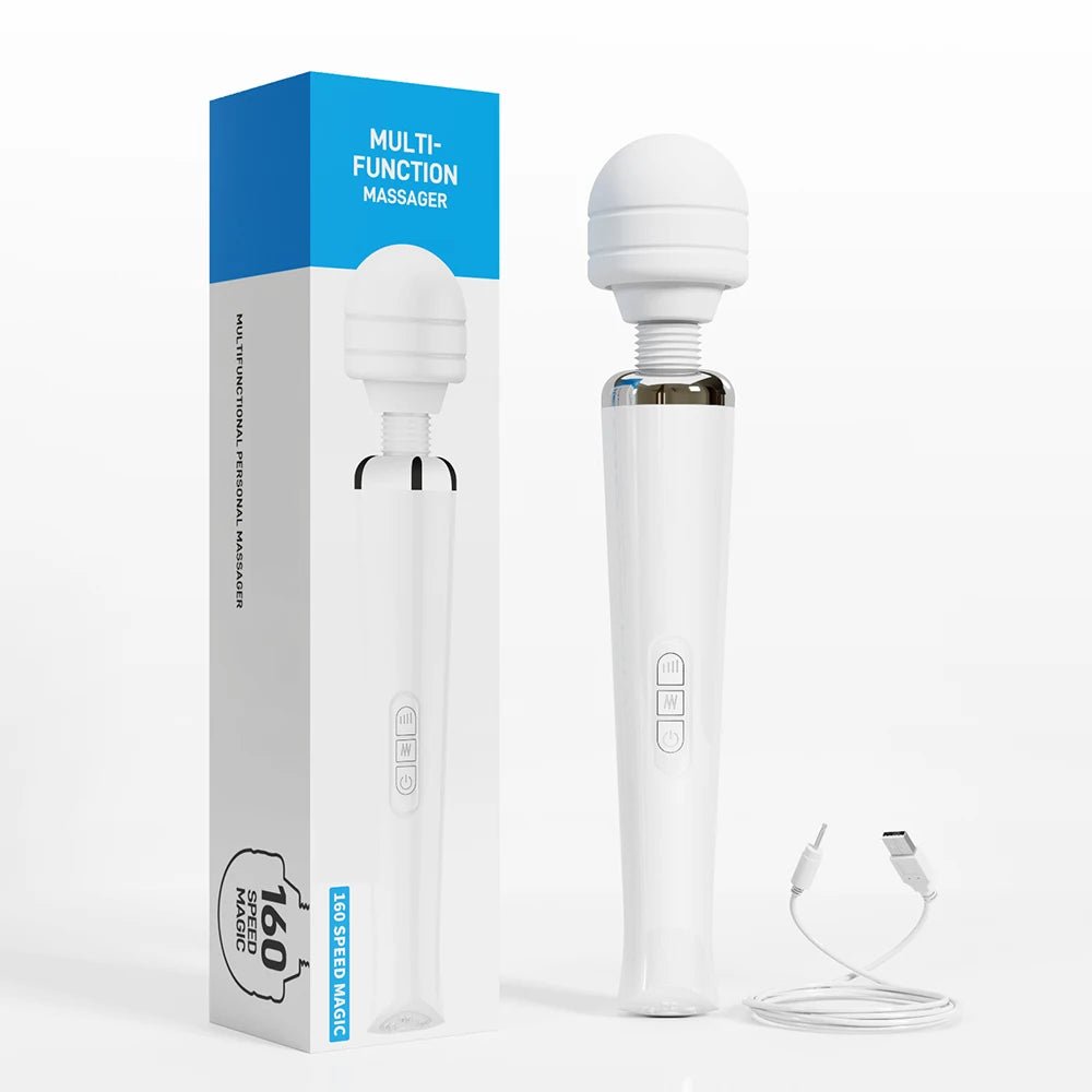 TitanWave 20 Mode Wand Vibrator - SinfulX - Personal Care > Sexual Wellness > Wand Vibrator