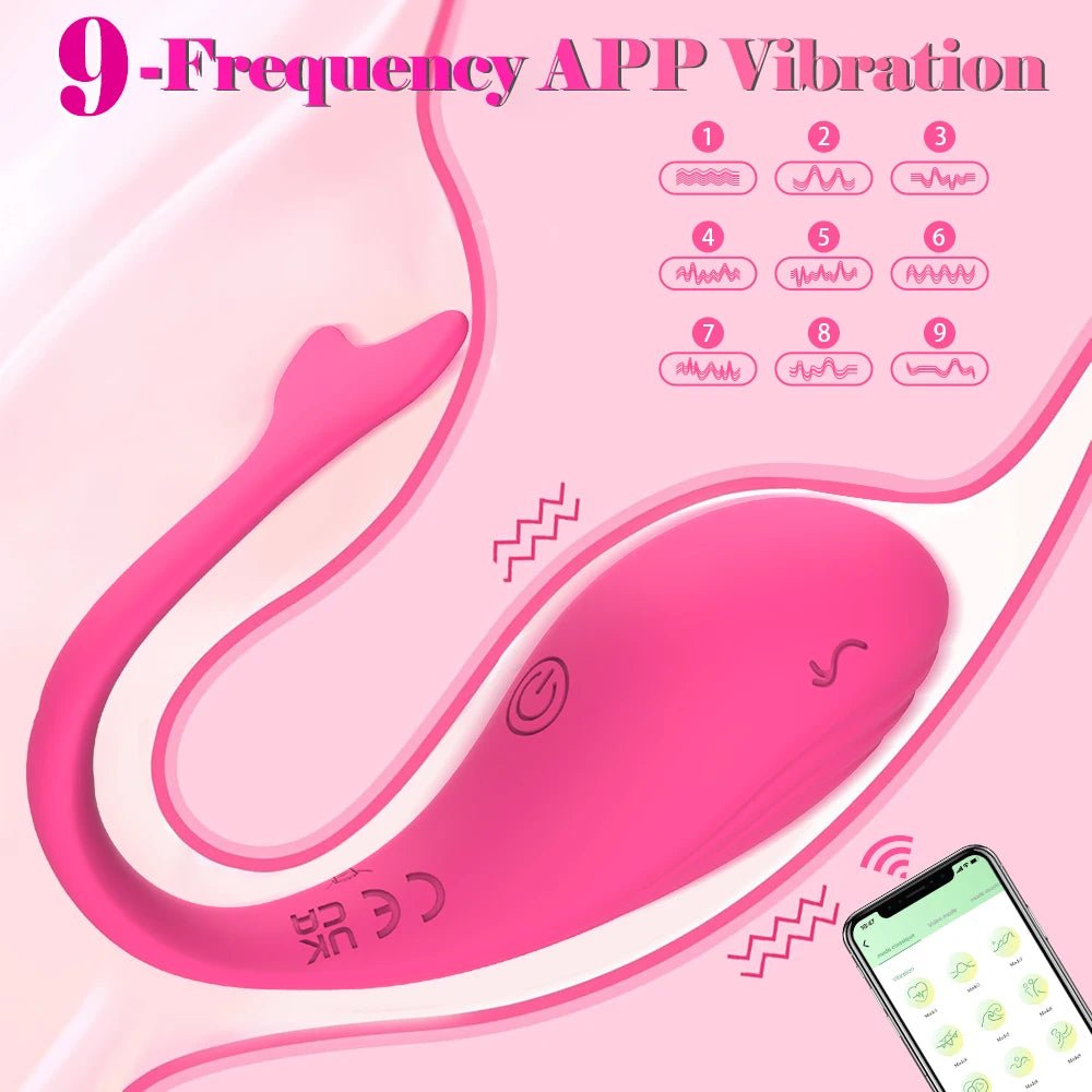 SyncPulse 9X Wearable App Controlled Egg Vibrator - SinfulX - Personal Care > Sexual Wellness > Egg Vibrator