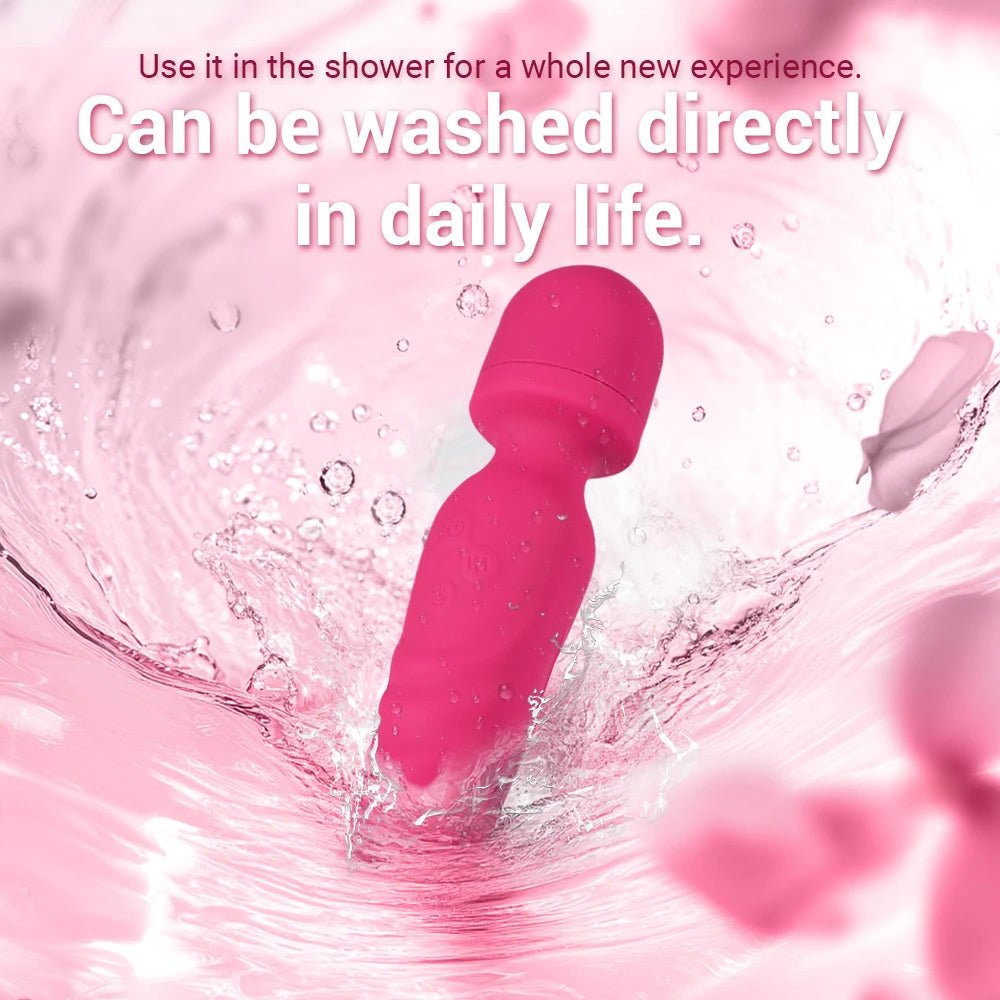 HeatFlex Heated Dual Head Wand Vibrator - SinfulX - Personal Care > Sexual Wellness > Wand Vibrator