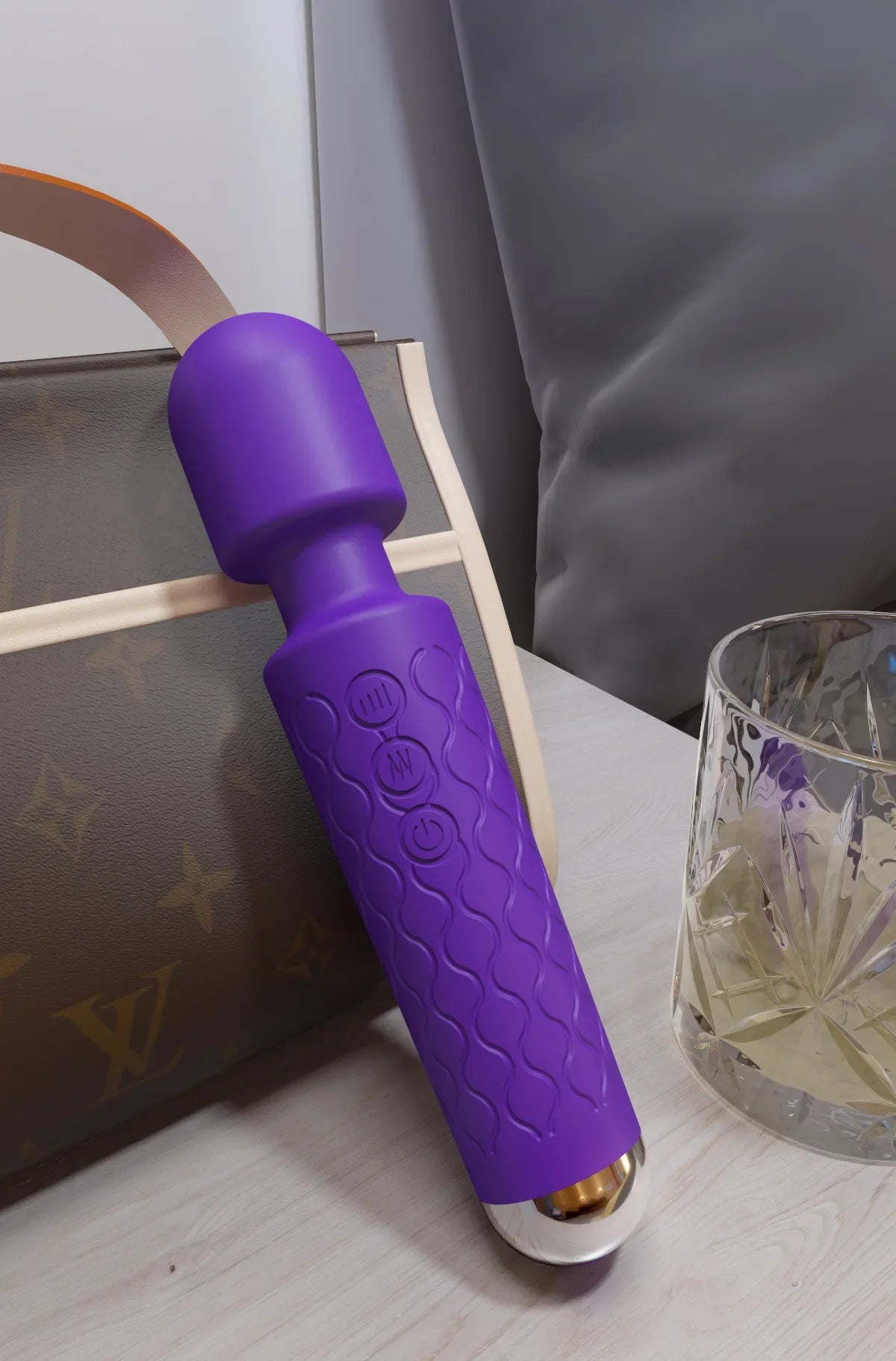 FlexiWave 20 Mode Wand Vibrator - SinfulX - Personal Care > Sexual Wellness > Wand Vibrator