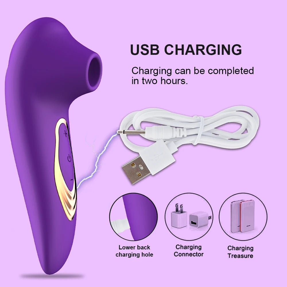 AeroBliss 5X Suction Pro - SinfulX - Personal Care > Sexual Wellness > Clitoral Suction Vibrator