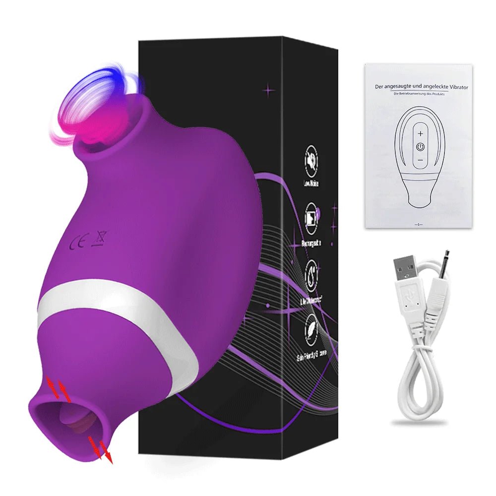 AeroLick 2X Suction Pro Vibrator - SinfulX - Personal Care > Sexual Wellness > Clitoral Suction Vibrator