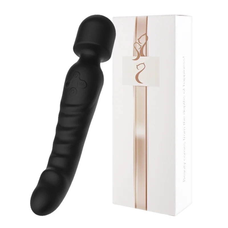 IgniteFlex Heated Dual Head Wand Vibrator - SinfulX - Personal Care > Sexual Wellness > Wand Vibrator