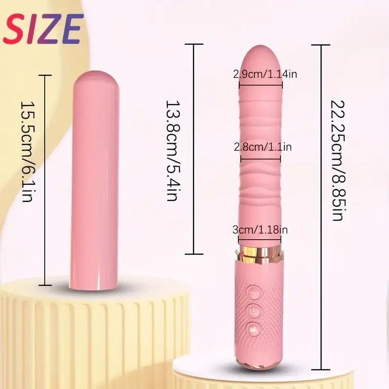 HeatDrive Dual Thrust Vibrator - SinfulX - Personal Care > Sexual Wellness > G - Spot Vibrator