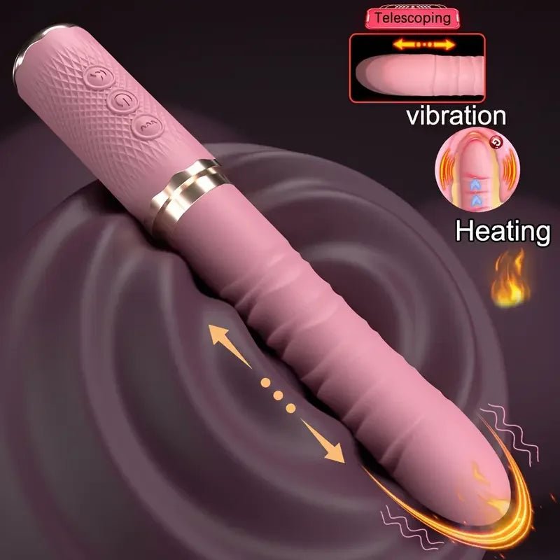 HeatDrive Dual Thrust Vibrator - SinfulX - Personal Care > Sexual Wellness > G - Spot Vibrator