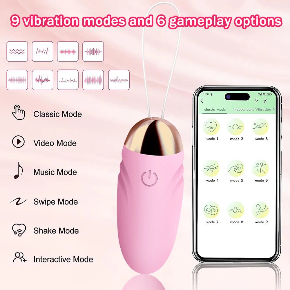SyncPlay App Control Wearable Egg Vibrator - SinfulX - Personal Care > Sexual Wellness > Egg Vibrator