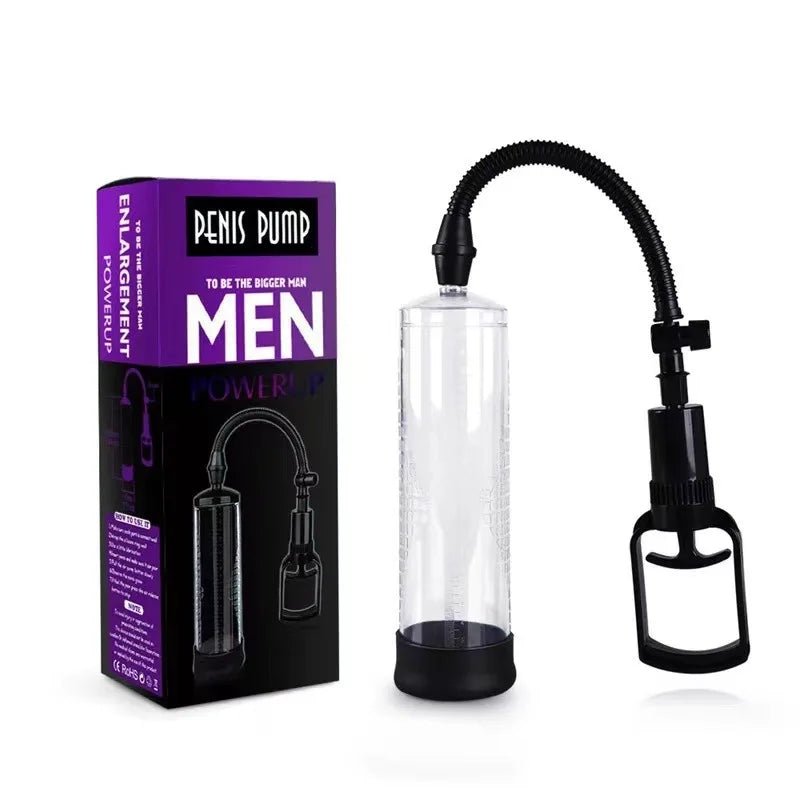 PowerVac Manual Penis Pump Pro - SinfulX - Personal Care > Sexual Wellness > Penis Pump