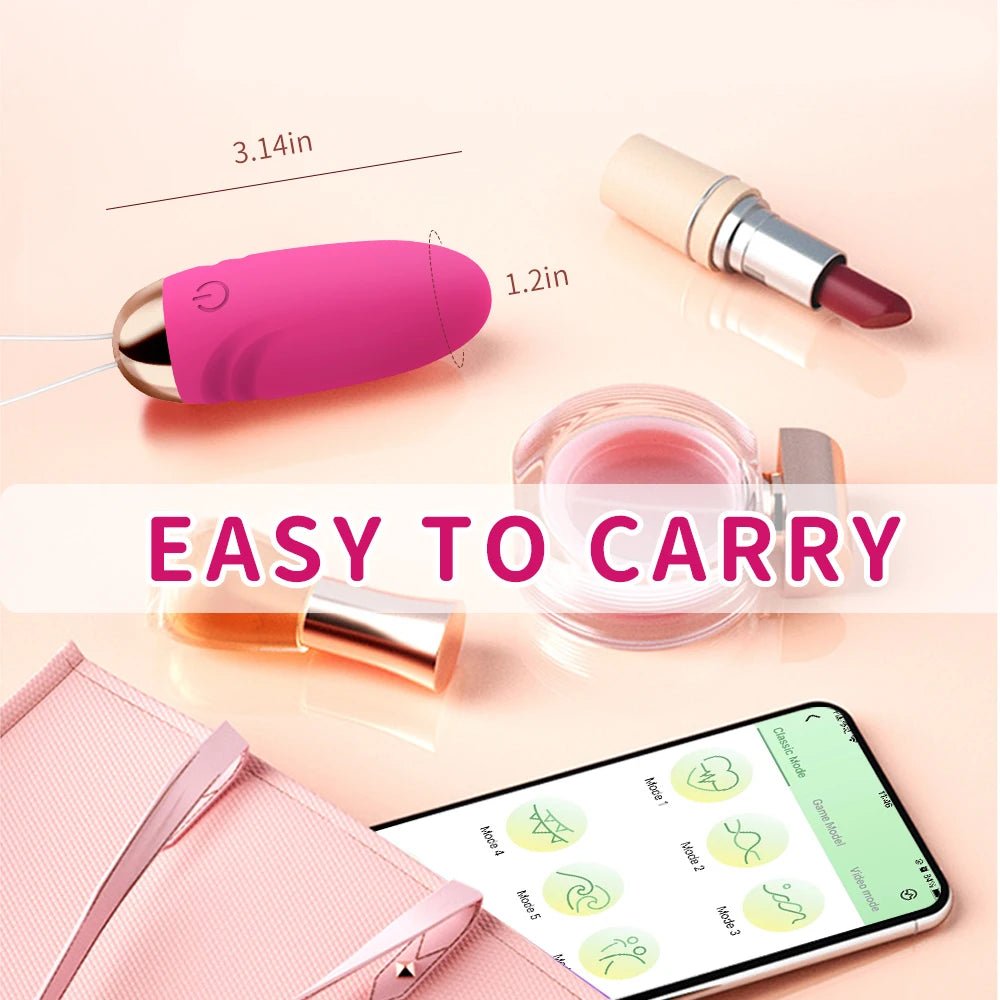 SyncPlay App Control Wearable Egg Vibrator - SinfulX - Personal Care > Sexual Wellness > Egg Vibrator