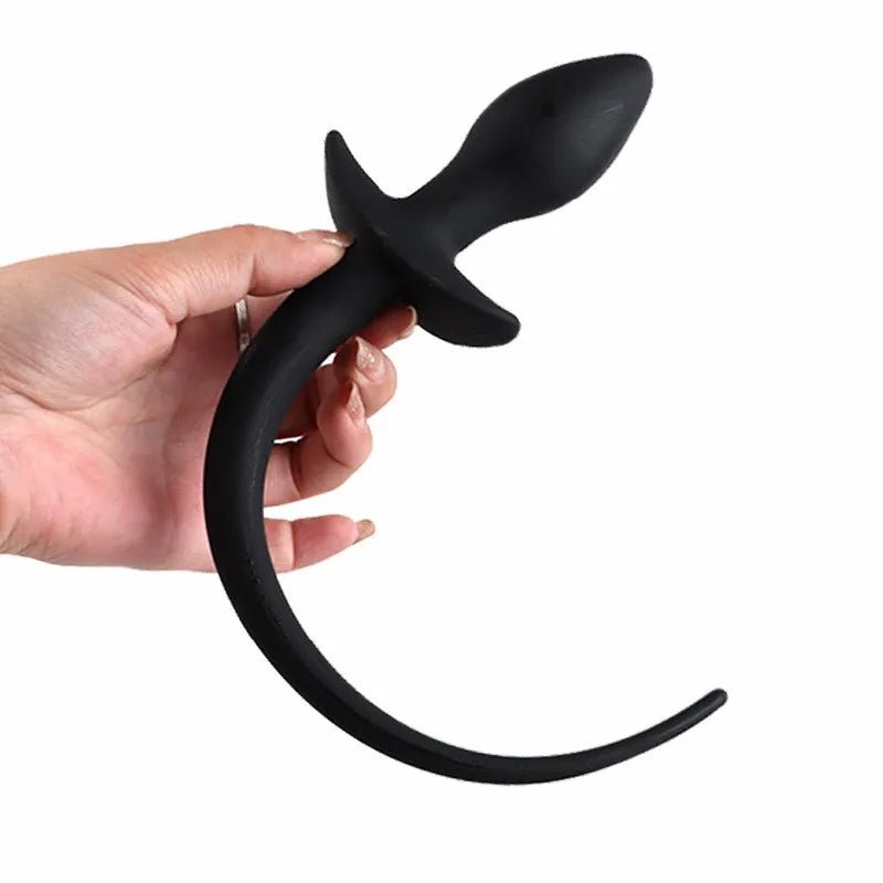 PupPlay Silicone Puppy Tail Butt Plug - SinfulX - Personal Care > Sexual Wellness > Butt Plug