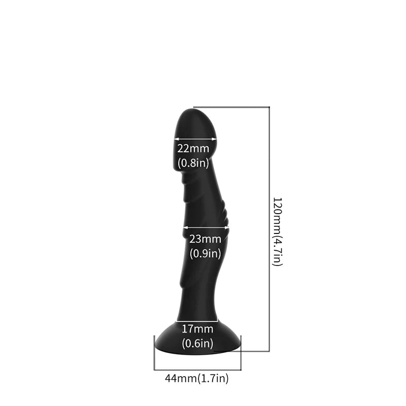 GripBase Silicone Prostate Butt Plug - SinfulX - Personal Care > Sexual Wellness > Butt Plug