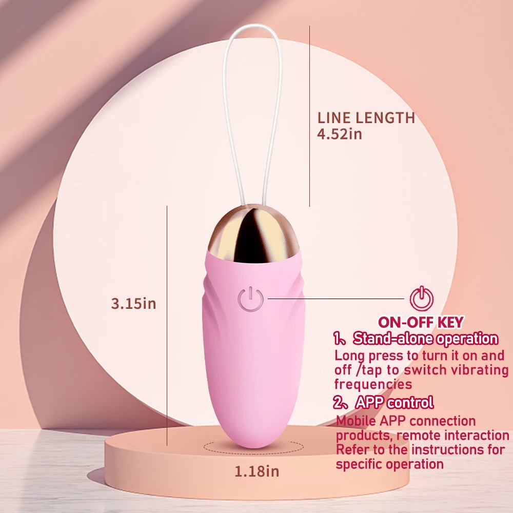 SyncPlay App Control Wearable Egg Vibrator - SinfulX - Personal Care > Sexual Wellness > Egg Vibrator