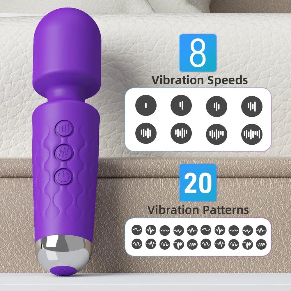 FlexWave 20 Mode G - Spot Wand Vibrator - SinfulX - Personal Care > Sexual Wellness > Wand Vibrator
