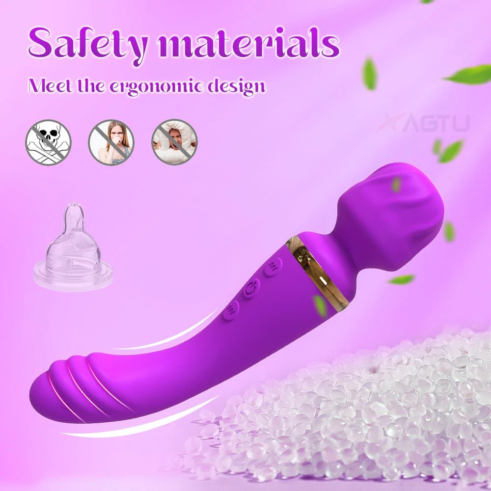 PulseForge 10X Mode Wand Vibrator - SinfulX - Personal Care > Sexual Wellness > Wand Vibrator