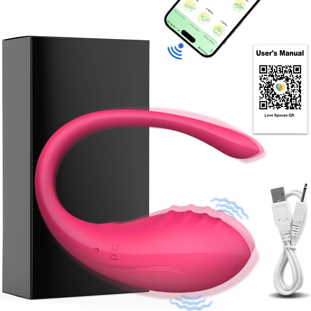 SyncLuxe App Control Wearable G - Spot Egg Vibrator - SinfulX - Personal Care > Sexual Wellness > Egg Vibrator