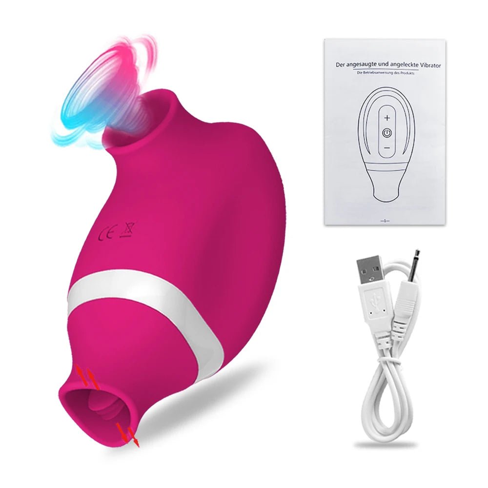 AeroLick 2X Suction Pro Vibrator - SinfulX - Personal Care > Sexual Wellness > Clitoral Suction Vibrator