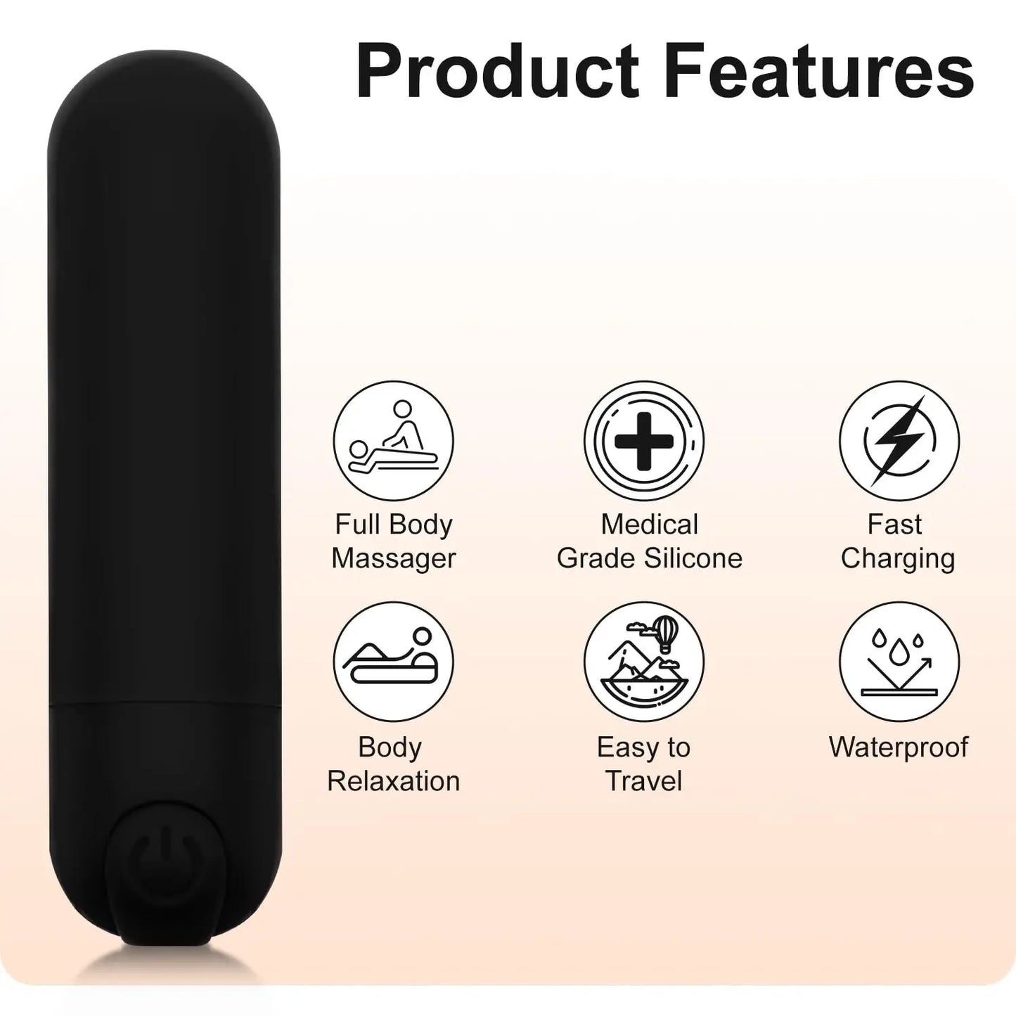 MiniPulse Rechargeable Mini Egg Vibrator - SinfulX - Personal Care > Sexual Wellness > Bullet Vibrator